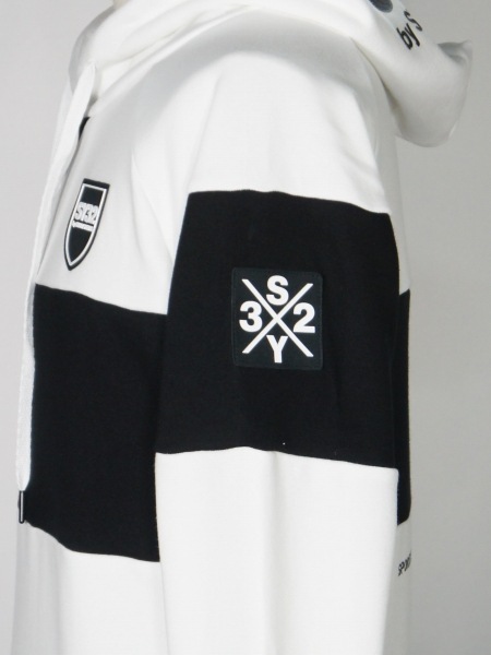 SY32 by SWEET YEARS��EXCHANGE P/O HOODIE��WHITE