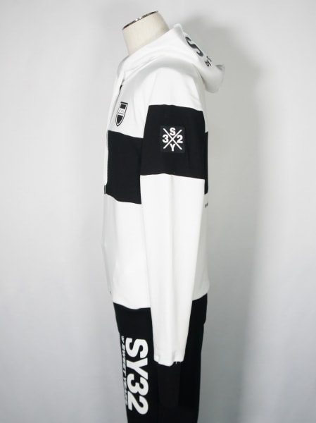SY32 by SWEET YEARS��EXCHANGE P/O HOODIE��WHITE