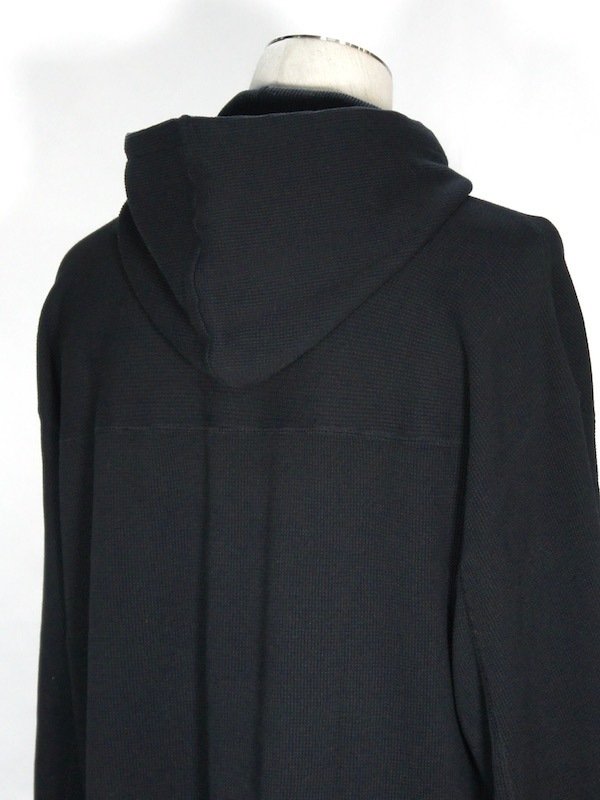 FORTUNA HOMME��Organic Waffle PK FHPK-0069��BLACK�ڥե���ȥ��ʥ����