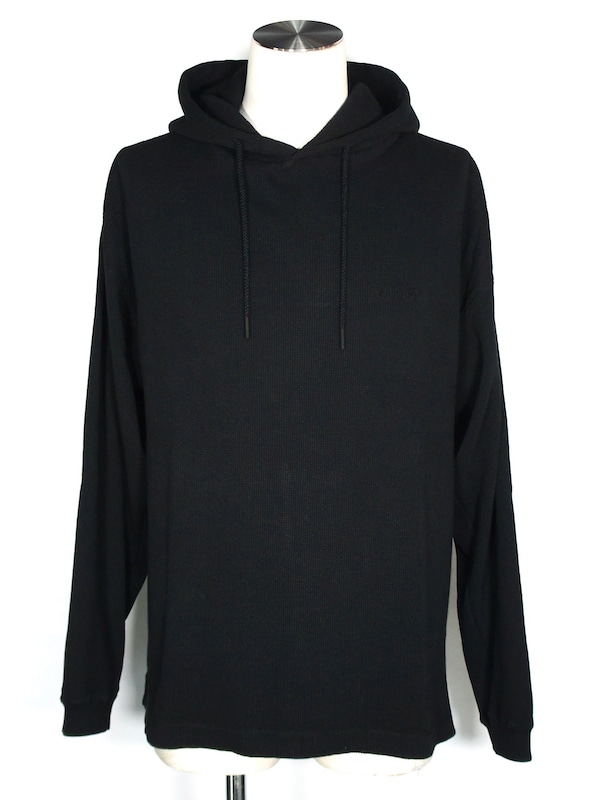 FORTUNA HOMME��Organic Waffle PK FHPK-0069��BLACK�ڥե���ȥ��ʥ����