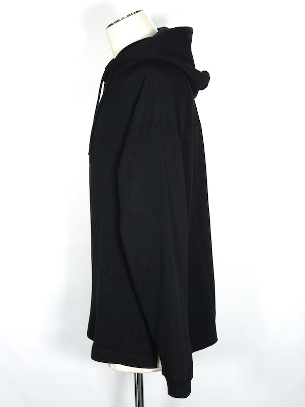 FORTUNA HOMME��Organic Waffle PK FHPK-0069��BLACK�ڥե���ȥ��ʥ����