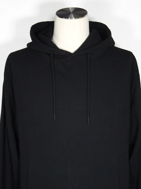 FORTUNA HOMME��Organic Waffle PK FHPK-0069��BLACK�ڥե���ȥ��ʥ����