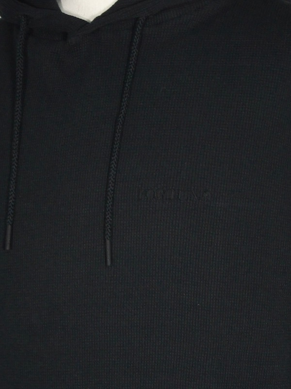 FORTUNA HOMME��Organic Waffle PK FHPK-0069��BLACK�ڥե���ȥ��ʥ����