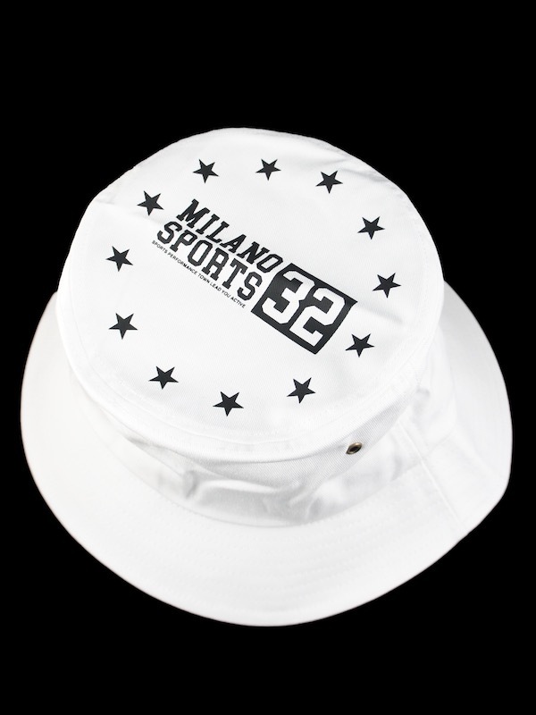 SY32 by SWEET YEARS ��BAME TAG BUCKET HAT��WHITE�ڥ����磻�����ƥ��ȥ��Х����������ȥ��䡼����