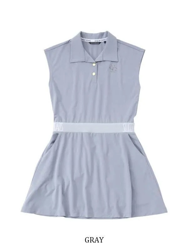 ��ǥ����� ���ԡ��� WAIST LOGO ONE PIECE GRAY SY32 GOLF �����磻�����ƥ����ȥ��Х����������ȥ��䡼�� �����