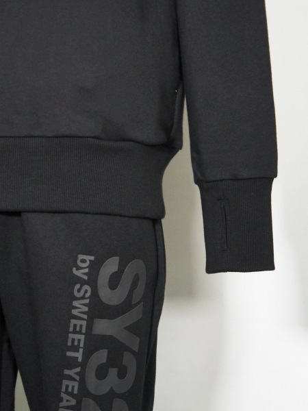 SY32 by SWEET YEARS��EXCHANGE P/O CREW��BLACK