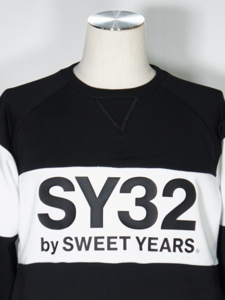 SY32 by SWEET YEARS��EXCHANGE P/O CREW��BLACK