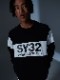 SY32 by SWEET YEARS��EXCHANGE P/O CREW��BLACK