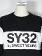 SY32 by SWEET YEARS��EXCHANGE P/O CREW��BLACK