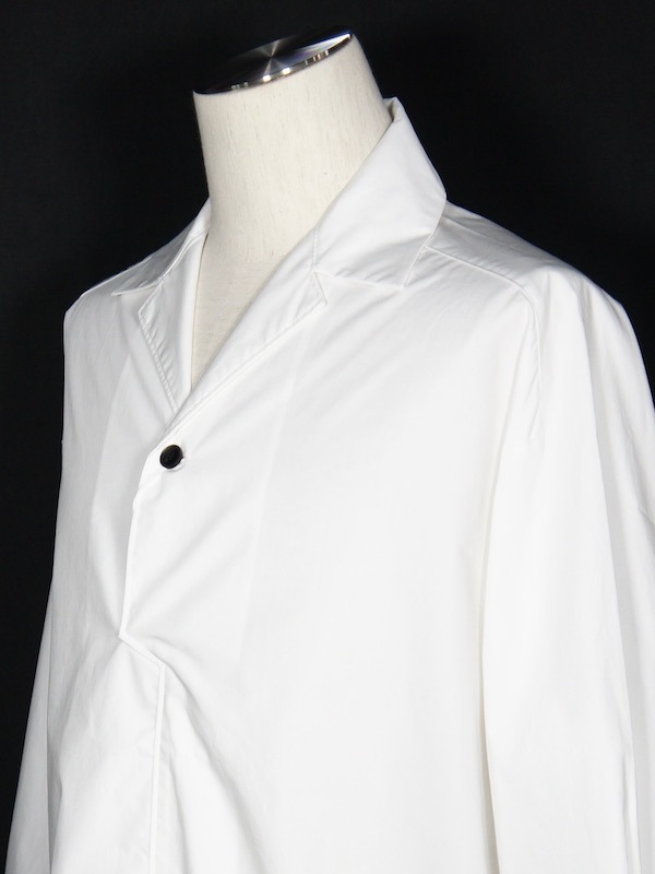 FORTUNA HOMME��Open Collar L/S SPO FHOS-0075��WHITE�ڥե���ȥ��ʥ����