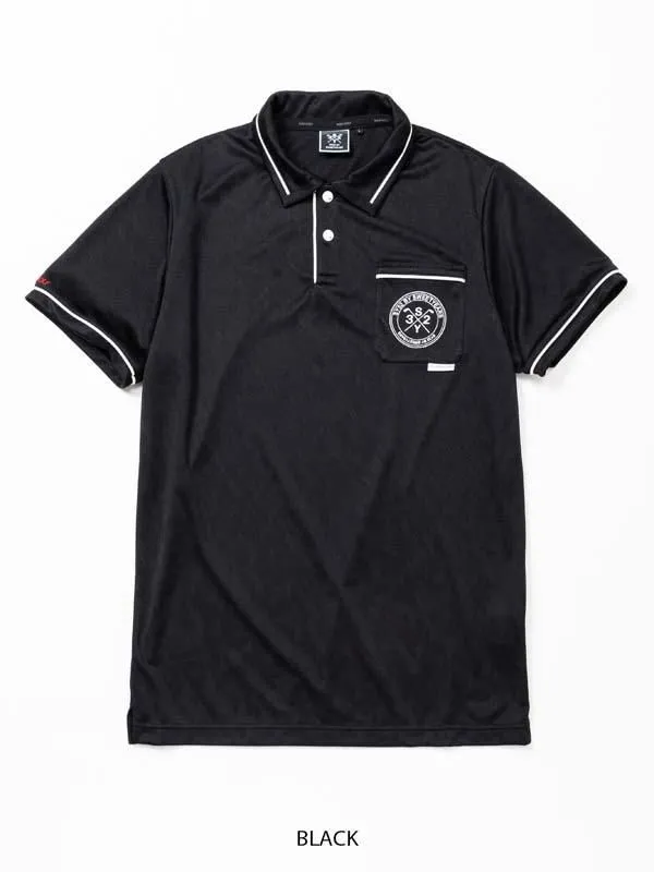 30%OFF ݥ ֥å ORIGINAL JQ PIPING POLO BLACK SY32 by SWEET YEARS GOLF