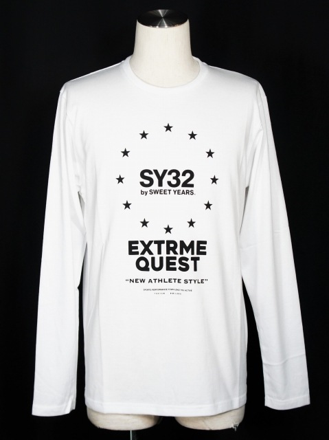 ĹµT����� WORLD STAR L/S TEE WHITE SY32 by SWEET YEARS