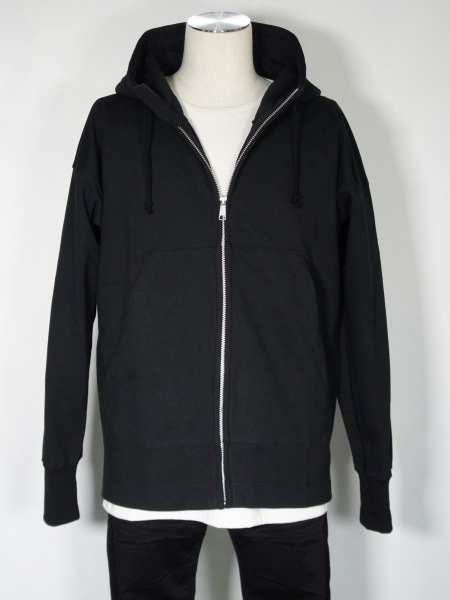 eofm��ZIP PARKA HOODED SWEAT SHIRT��BLACK�ڥ����ե��