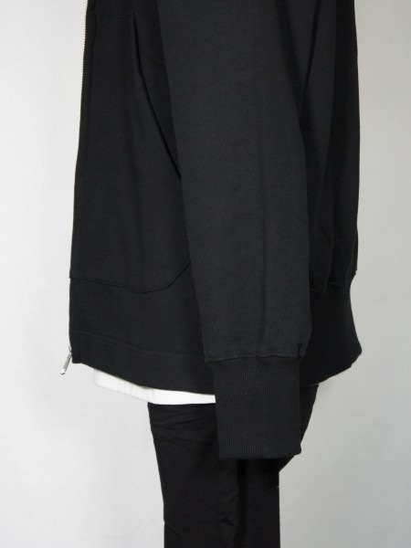 eofm��ZIP PARKA HOODED SWEAT SHIRT��BLACK�ڥ����ե��