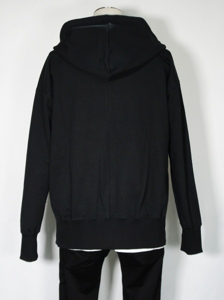 eofm��ZIP PARKA HOODED SWEAT SHIRT��BLACK�ڥ����ե��