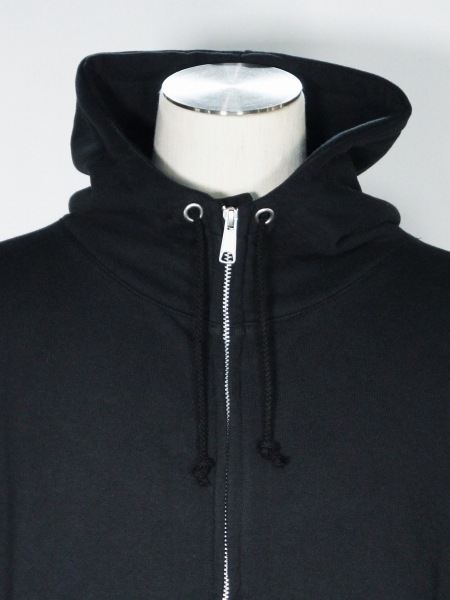 eofm��ZIP PARKA HOODED SWEAT SHIRT��BLACK�ڥ����ե��
