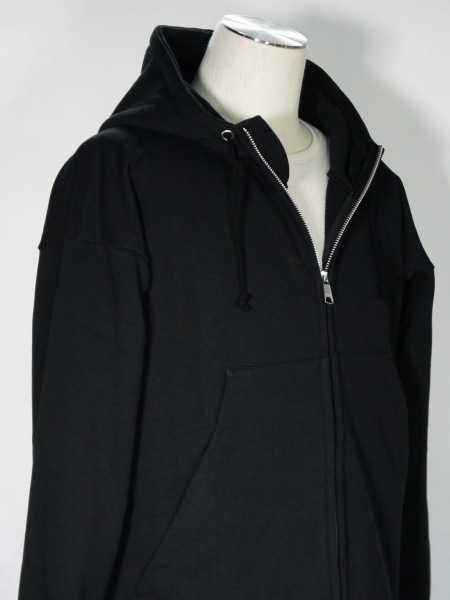 eofm��ZIP PARKA HOODED SWEAT SHIRT��BLACK�ڥ����ե��