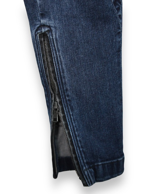 バイカラースキニージョグ デニム ネイビー 5351POUR LES HOMMES