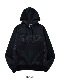 P/O�ա��ǥ��� DOUBLE KNIT EMBOSS GEOMETRY P/O HOODIE BLACK SY32 by SWEET YEARS �����磻�����ƥ��ȥ��Х����������ȥ��䡼��