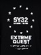 SY32 by SWEET YEARS��WORLD STAR L/S TEE��BLACK