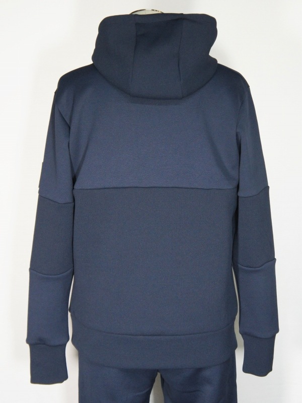 SY32 by SWEET YEARS��TWO FACE KNIT HOODIE��NAVY