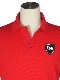 50%OFF SY32 by SWEET YEARSACTIVE BACK PRINT ZIP POLO SHIRTSRED