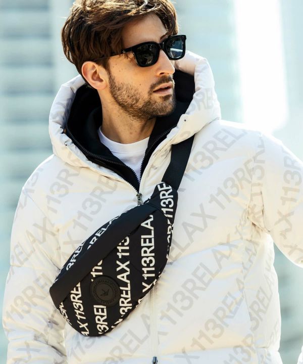 �����ѥǥåɥܥǥ��Хå� 1PIU1UGUALE3 RELAX BLACK��WHITE ���Υԥ����Υ���������ȥ� ���å���