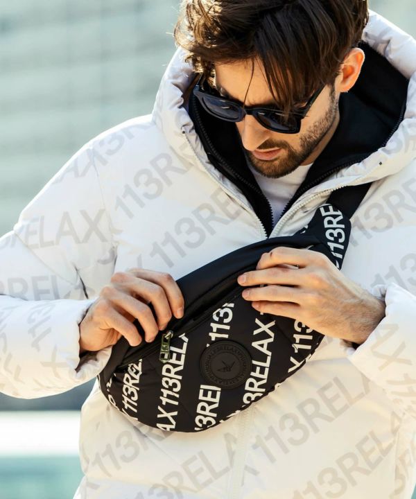 �����ѥǥåɥܥǥ��Хå� 1PIU1UGUALE3 RELAX BLACK��WHITE ���Υԥ����Υ���������ȥ� ���å���