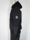 SY32 by SWEET YEARS��TWO FACE KNIT HOODIE��BLACK