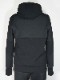 SY32 by SWEET YEARS��TWO FACE KNIT HOODIE��BLACK