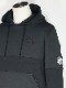 SY32 by SWEET YEARS��TWO FACE KNIT HOODIE��BLACK