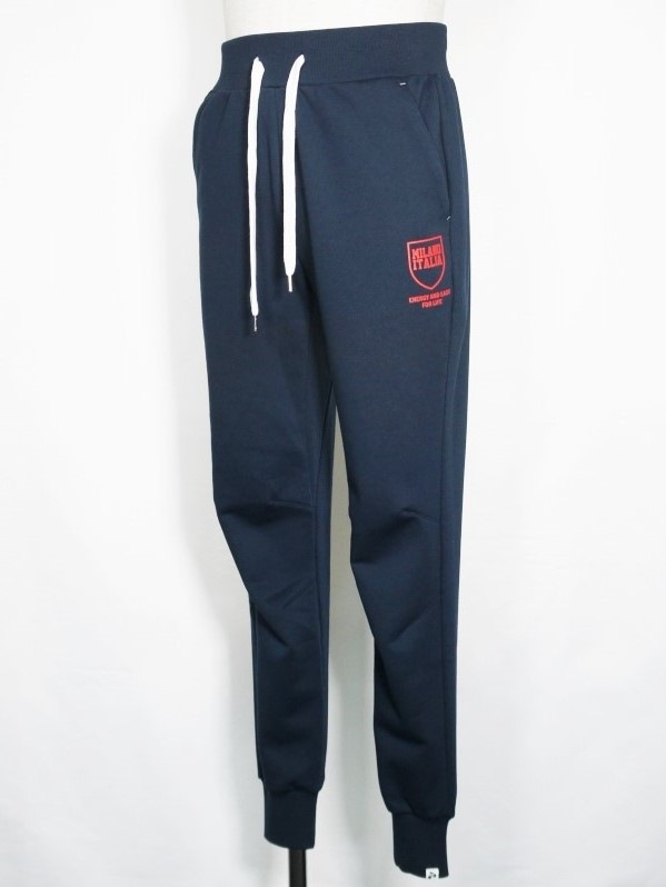 SY32 by SWEET YEARS��SHIELD LOGO SWEAT PANTS��NAVY