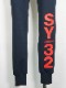 SY32 by SWEET YEARS��SHIELD LOGO SWEAT PANTS��NAVY