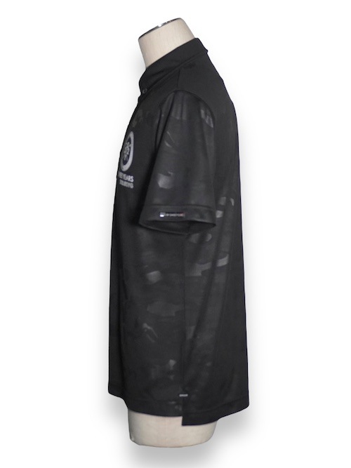 �ݥ������ CAMO EMBOSS COLLAR SHIRTS BLACK SY32 by SWEET YEARS GOLF �����磻�����ƥ��ȥ��Х����������ȥ��䡼�������