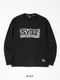 HEART PATTERN BOX LOGO L/S TEE BLACK SY32 by SWEET YEARS �����磻�����ƥ��ȥ��Х����������ȥ��䡼��