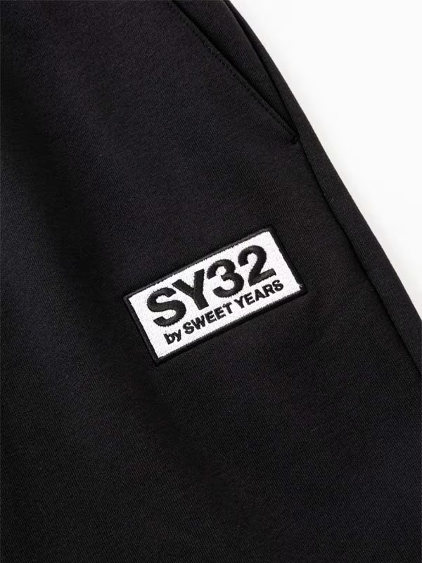 ���硼�ȥѥ�� BASIC BOX LOGO SHORT PANTS BLACK SY32 by SWEET YEARS �����磻�����ƥ��ȥ��Х����������ȥ��䡼��