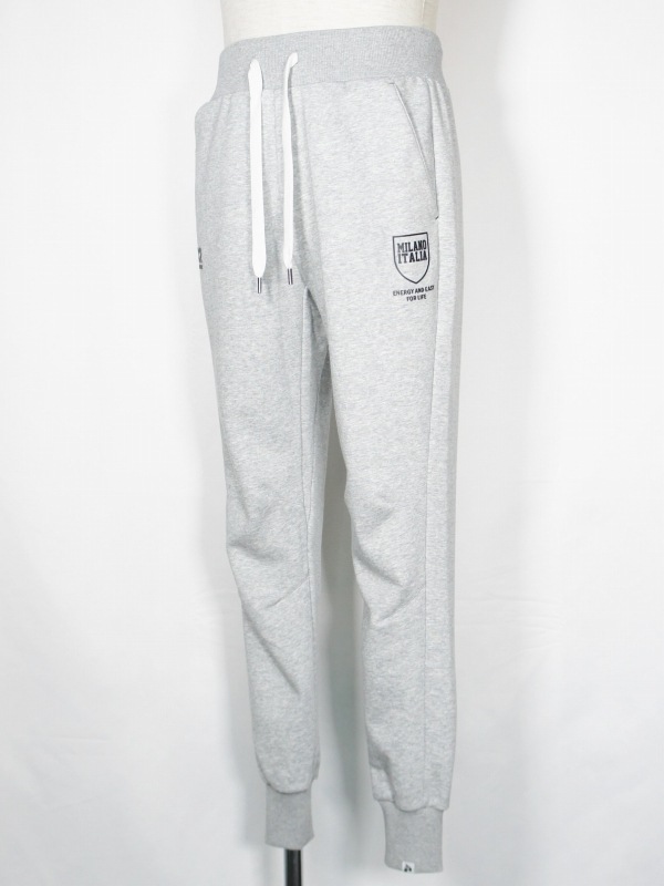 SY32 by SWEET YEARS��SHIELD LOGO SWEAT PANTS��GRAY