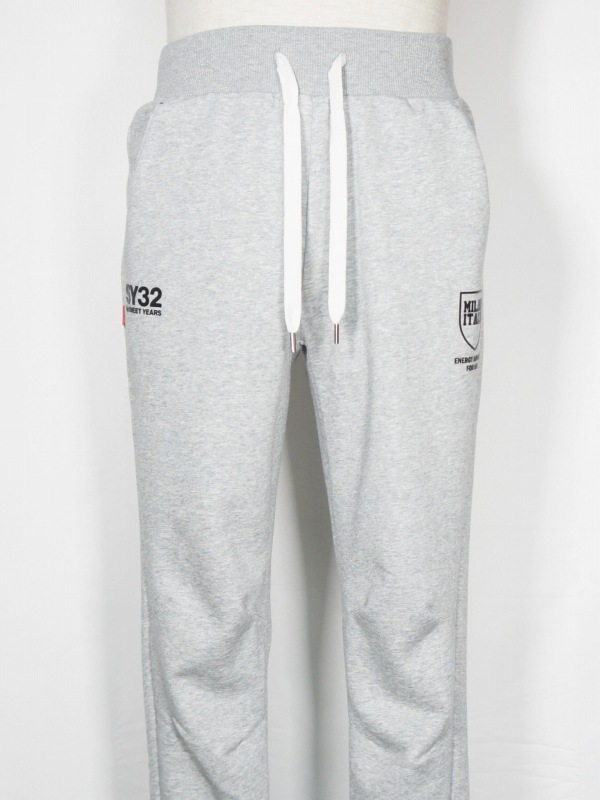 SY32 by SWEET YEARS��SHIELD LOGO SWEAT PANTS��GRAY