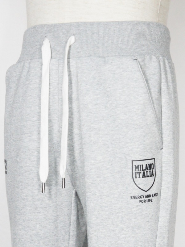 SY32 by SWEET YEARS��SHIELD LOGO SWEAT PANTS��GRAY