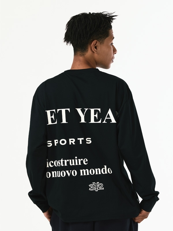 10%OFF NEW SEPARATE GRAPHIC L/S TEE  BLACK SY32 by SWEET YEARS �����磻�����ƥ��ȥ��Х����������ȥ��䡼��