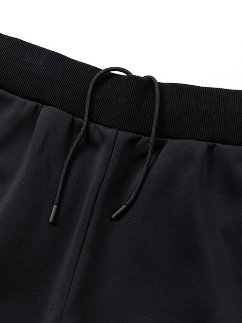 ���祬���ѥ�� DOUBLE KNIT EMBOSS CAMO SHIELD LOGO PANTS BLACK��WHITE SY32 by SWEET YEARS �����磻�����ƥ����ȥ��Х����������ȥ��䡼��