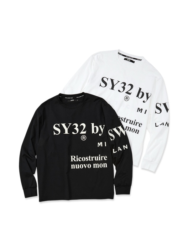 10%OFF NEW SEPARATE GRAPHIC L/S TEE  WHITE SY32 by SWEET YEARS �����磻�����ƥ��ȥ��Х����������ȥ��䡼��