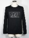 ĹµT����� BOX LOGO L/S TEE BLACK��BLACK SY32 by SWEET YEARS