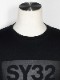 ĹµT����� BOX LOGO L/S TEE BLACK��BLACK SY32 by SWEET YEARS