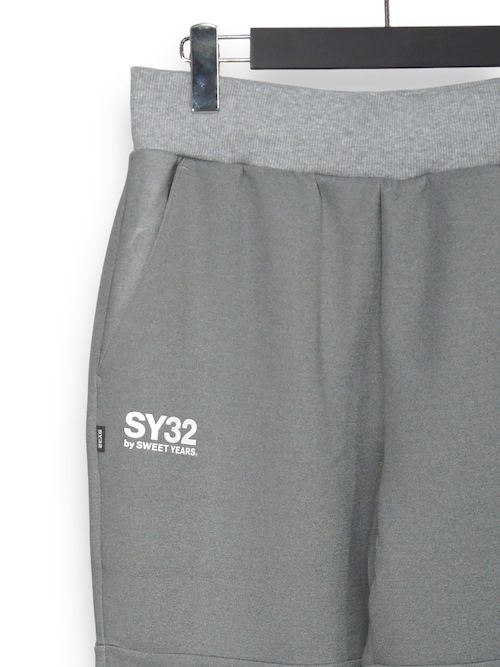 ���祬���ѥ�� DOUBLE KNIT EMBOSS CAMO SHIELD LOGO PANTS GRAY SY32 by SWEET YEARS �����磻�����ƥ����ȥ��Х����������ȥ��䡼��
