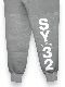 ���祬���ѥ�� DOUBLE KNIT EMBOSS CAMO SHIELD LOGO PANTS GRAY SY32 by SWEET YEARS �����磻�����ƥ����ȥ��Х����������ȥ��䡼��