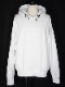 SY32 by SWEET YEARS��BOX LOGO BIG SILHOUETTE HOODIE��WHITE