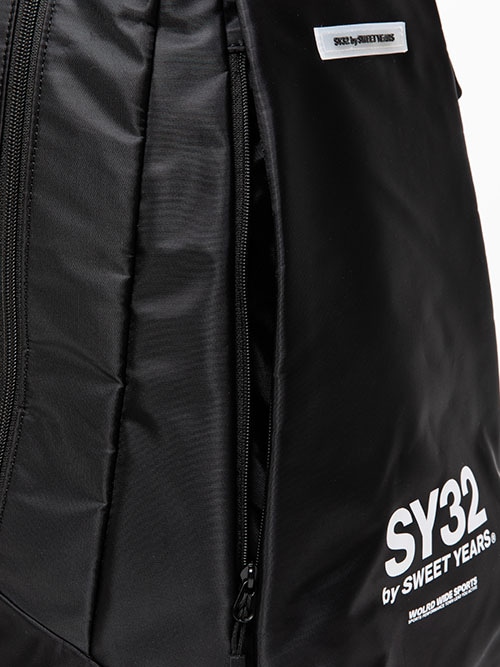 SY32 by SWEET YEARS�֡�LINNELL'S�ۡ�SATIN BACKPACK��BLACK