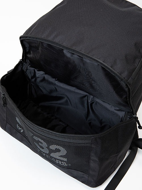 SY32 by SWEET YEARS��MESH LOGO FIELD BACKPACK��BLACK