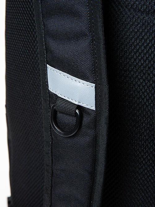SY32 by SWEET YEARS��MESH LOGO FIELD BACKPACK��BLACK